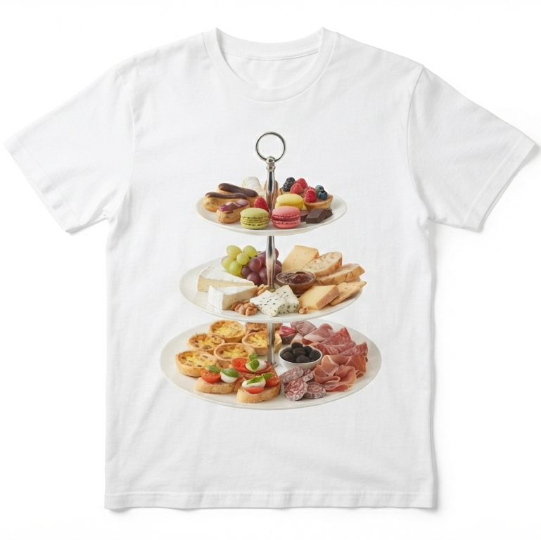 Francais assiette miam 3 etages